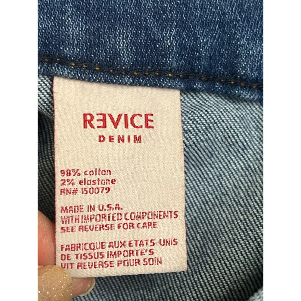 Revice Rollergirl Flares / Blue Clue Wash, size 25, MSRP $120 - Picture 11 of 16